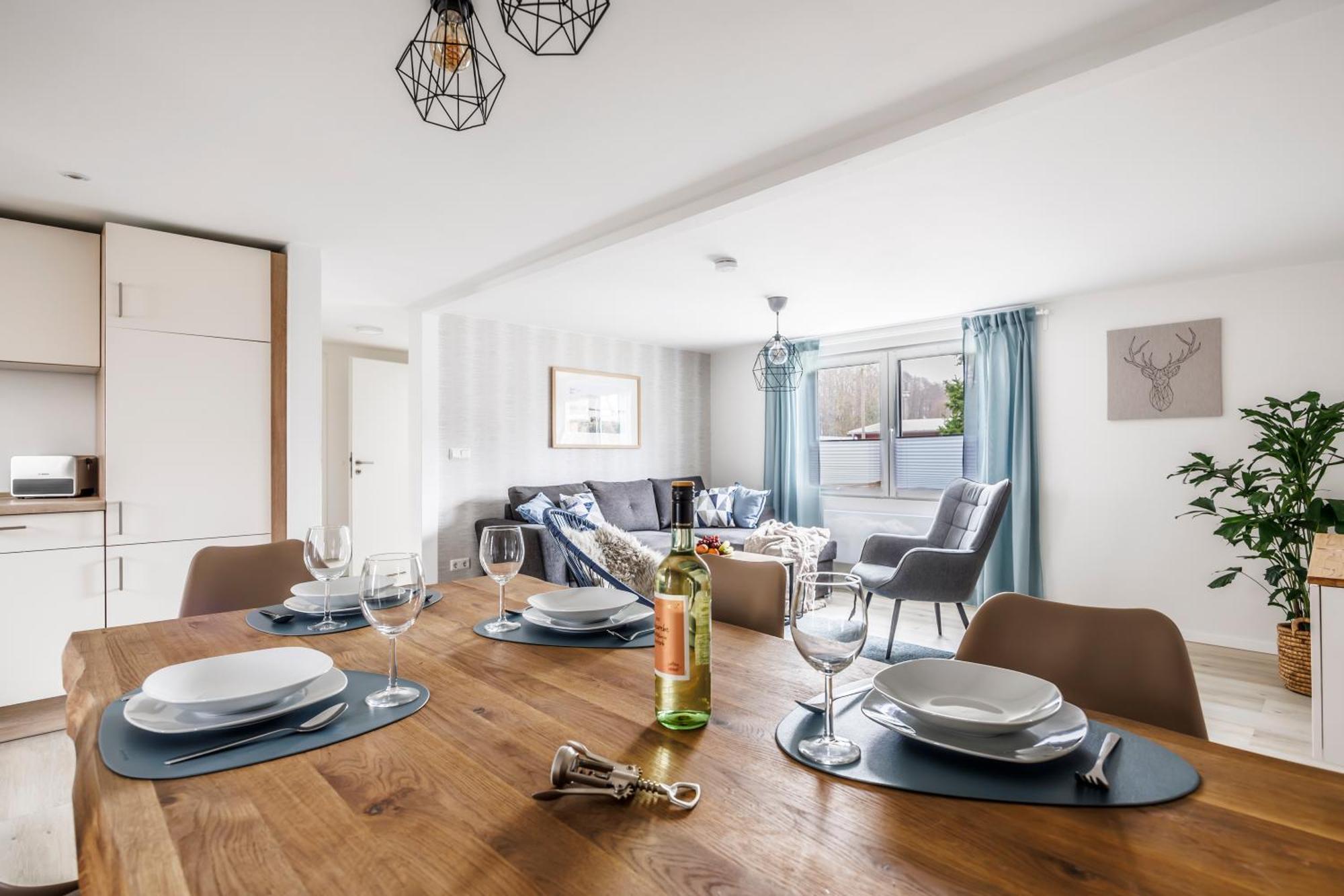 Ferienhaus Waldgefluester 70 Qm I Ueberdachte Terrasse I 2 Schlafzimmer I Strandnah Joachimsthal Εξωτερικό φωτογραφία